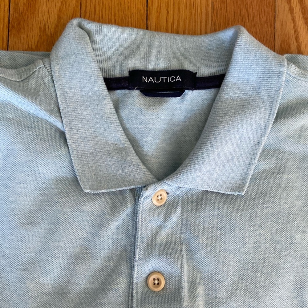 Nautica NWOT Men’s 2 Button Polo Shirt - Picture 4 of 15
